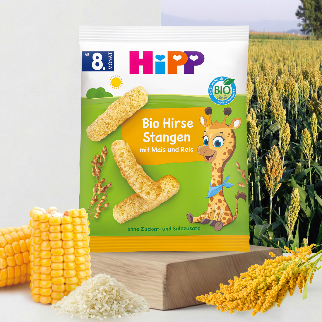 HiPP Органічні мультизлакові палички  з 8 місяців, 30г