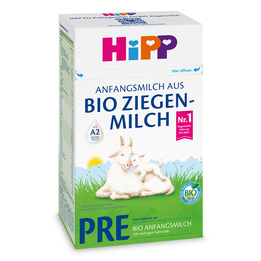 HiPP Pre Органічна дитяча суха суміш на козиному молоці               з народження