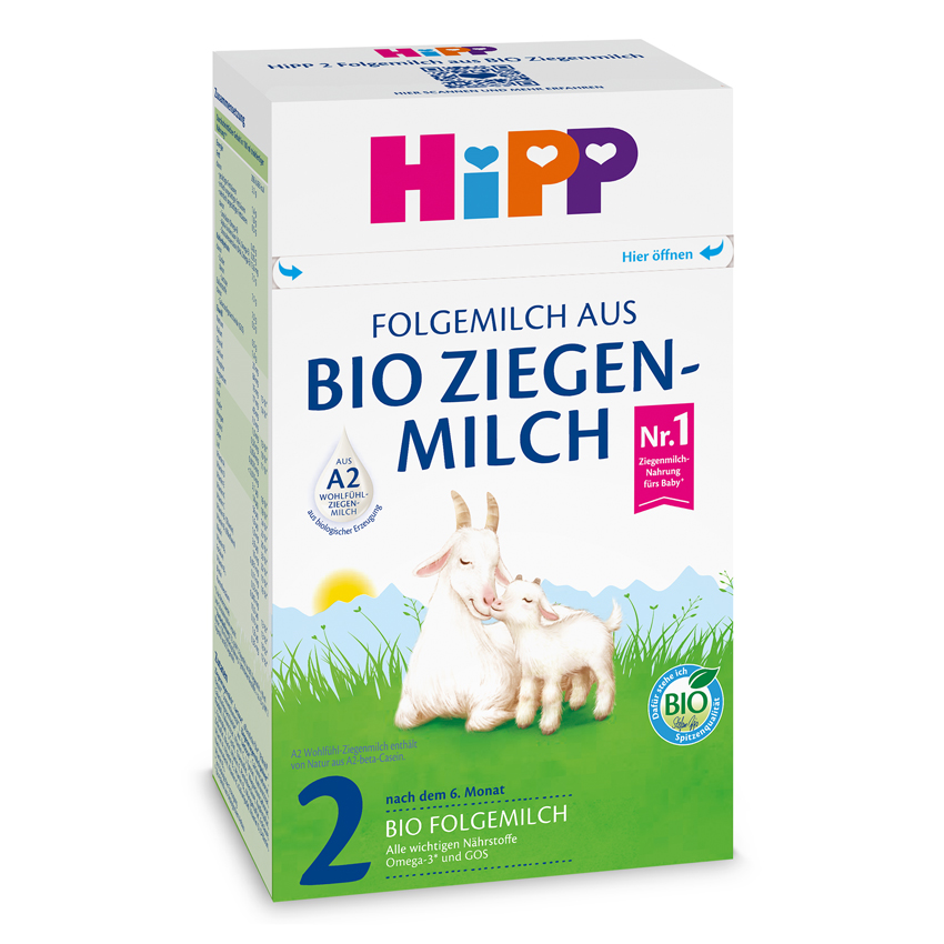 HiPP 2 Органічна дитяча суха суміш на козиному молоці