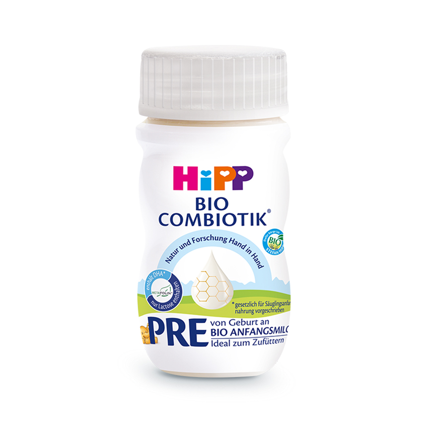 Органічна дитяча рідка молочна суміш «Сombiotiс» PRE з народження